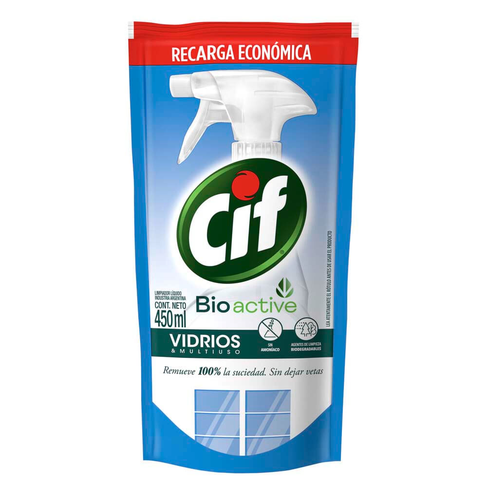 CIF VIDRIO DP x450ml BIOACTIVE