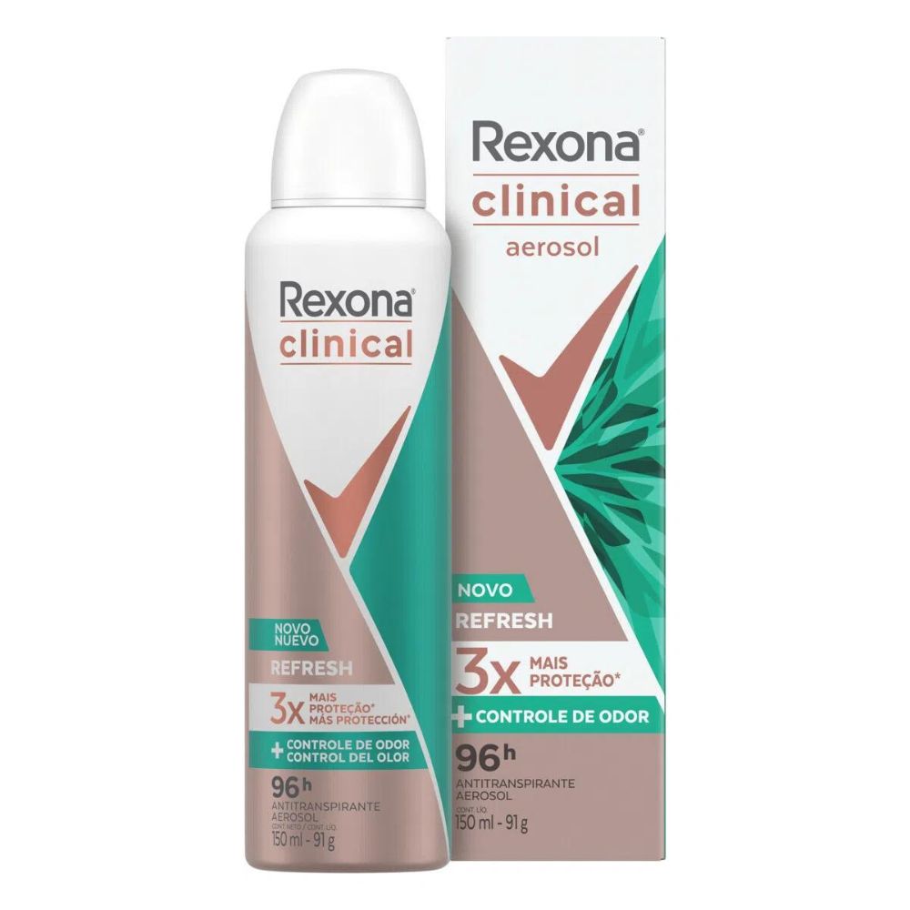 REXONA W DEO CLINICAL x150ml REFRESH