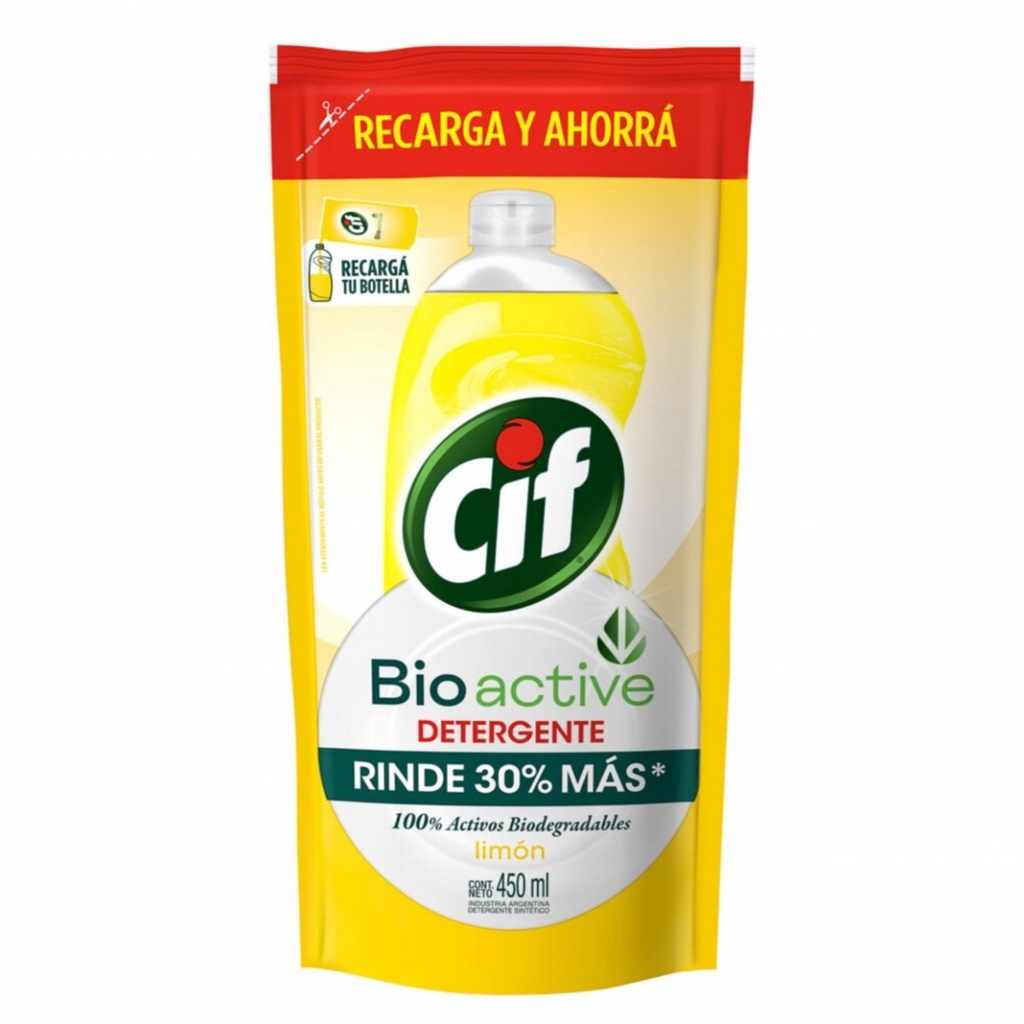 CIF DETERG x450ml DP LIMON