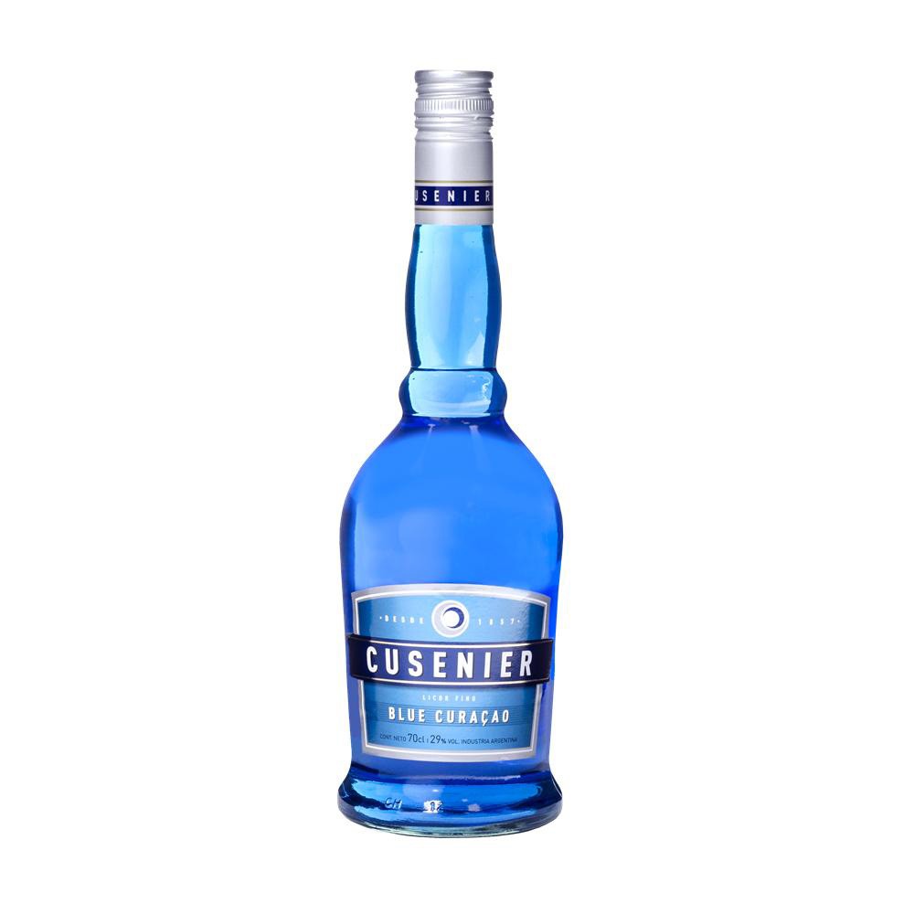 CUSENIER LICOR x700ml BLUE CURACAO