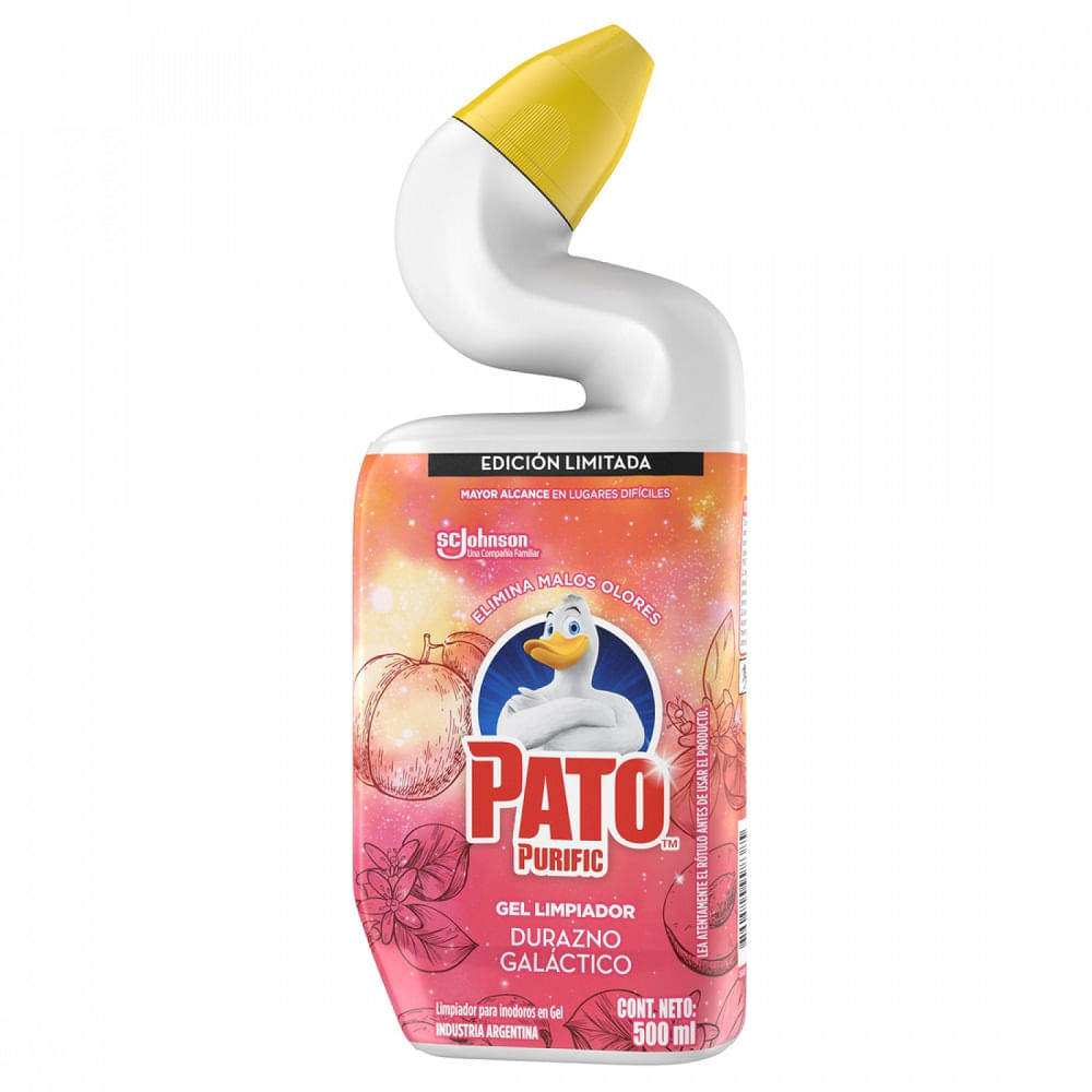 PATO PURIFIC GEL LIMPIADOR x500ml DURAZNO