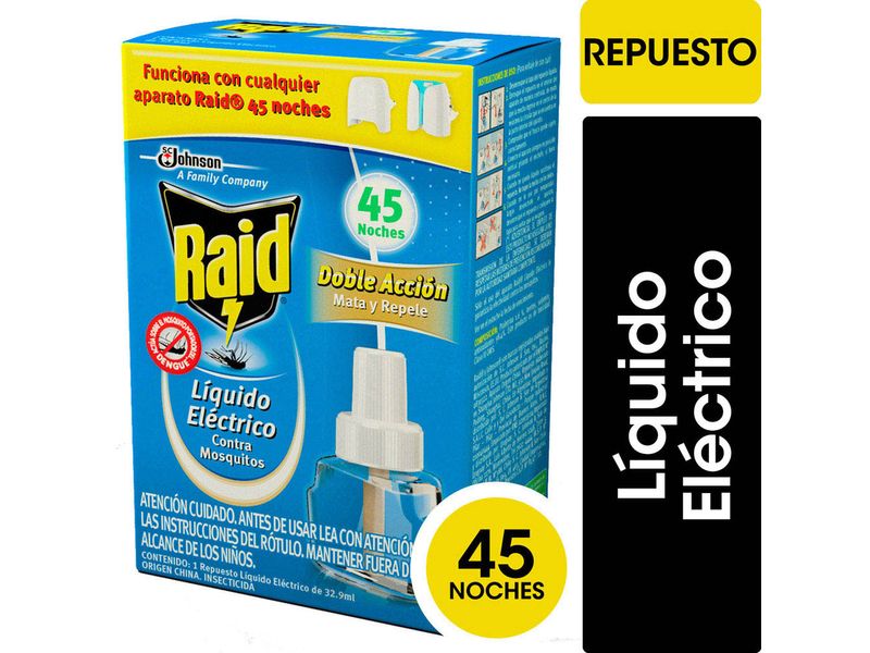 RAID LIQUIDO REP x32.9ml ELECTRICO