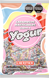 LHERITIER CARAMELOS YOGUR x670g