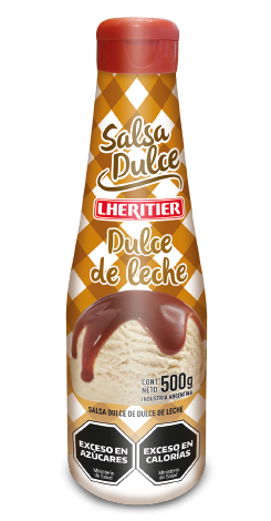 LHERITIER SALSA x500g DULCE DE LECHE