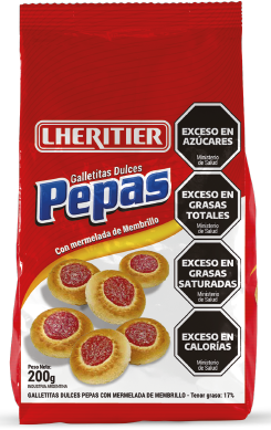 LHERITIER GALLETA x200g PEPAS