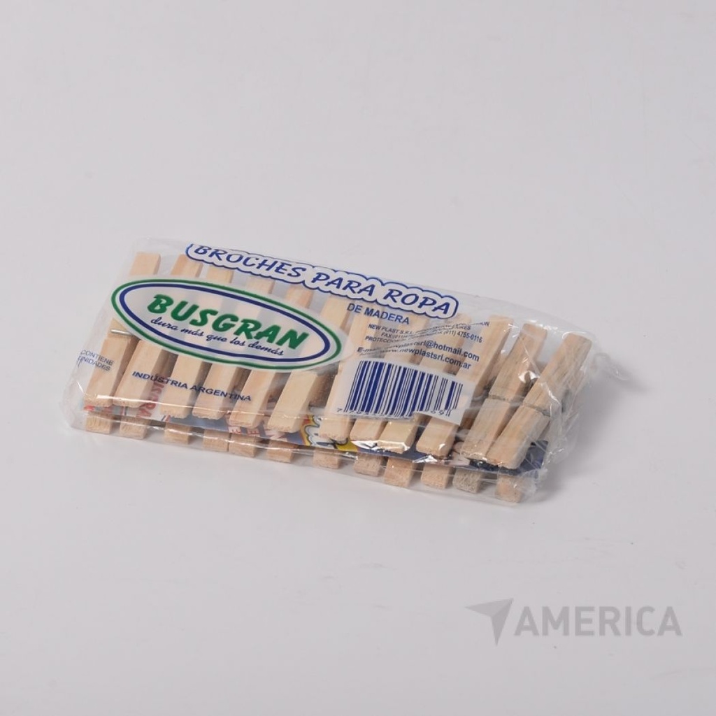 BUSGRAN BROCHE MADERA x8u