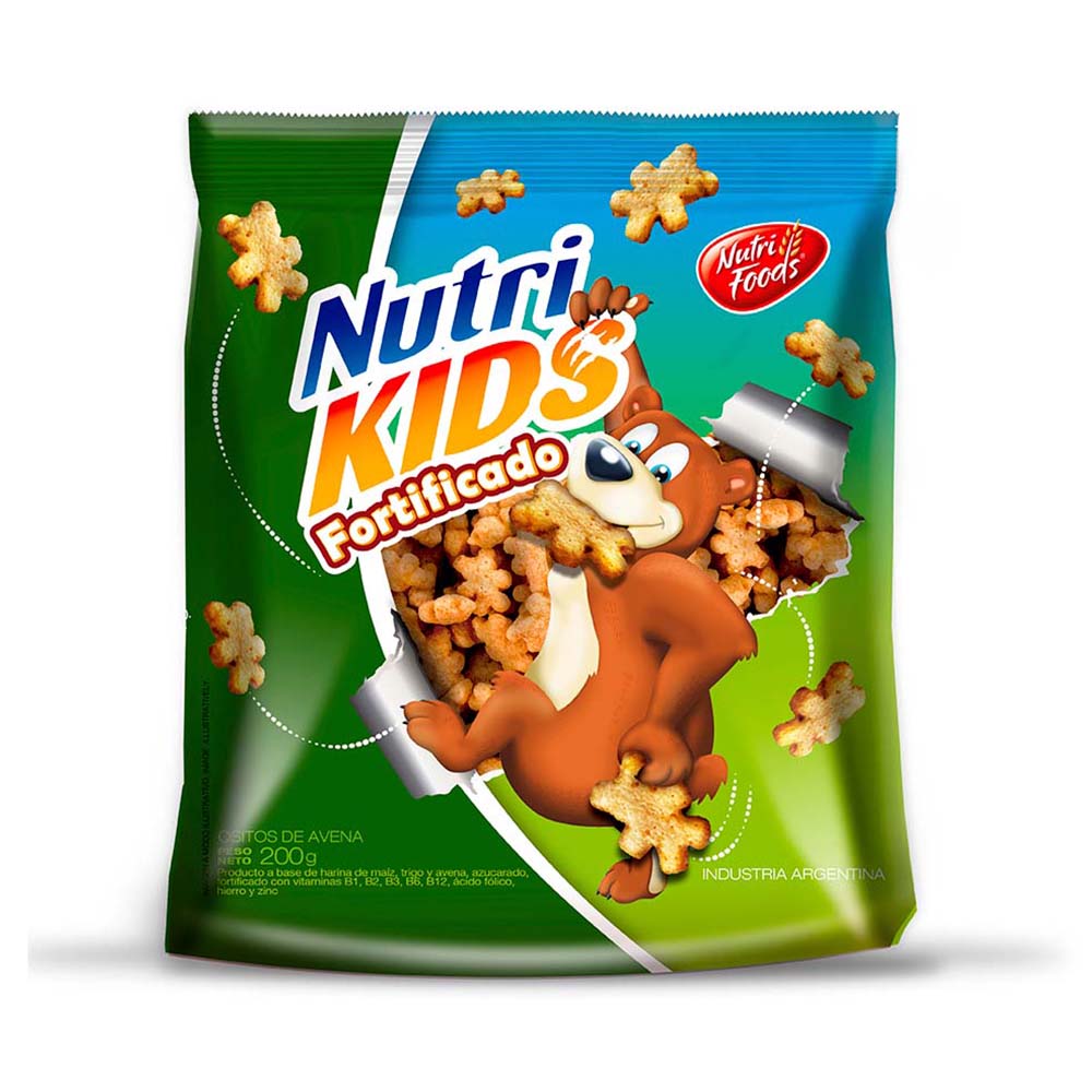 NUTRI-FOODS OSITOS AVENA x200g