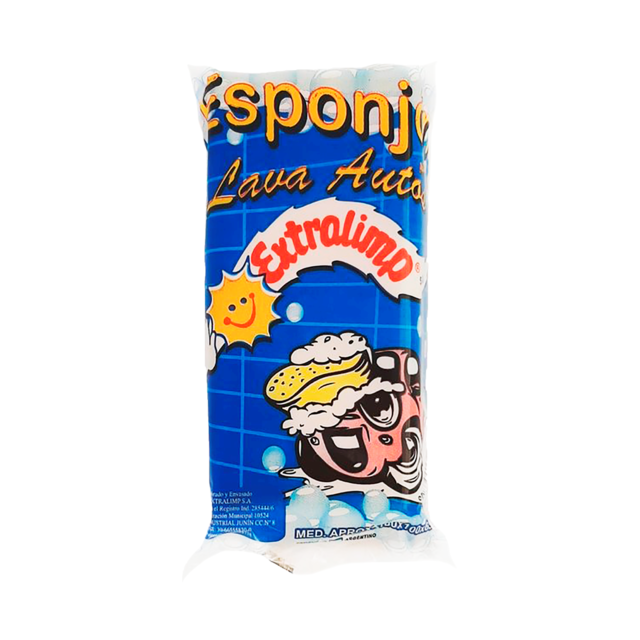 EXTRALIMP ESPONJA LAVA AUTO