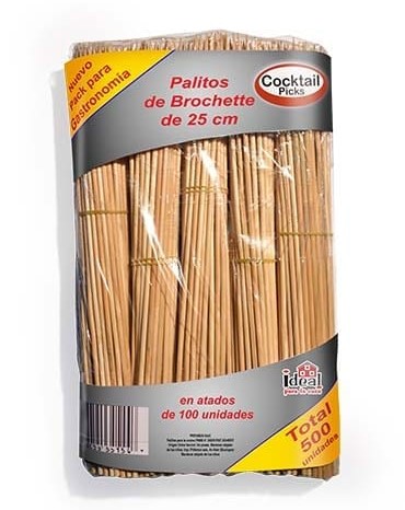 IDEAL PALITOS BROCHETTE x500u