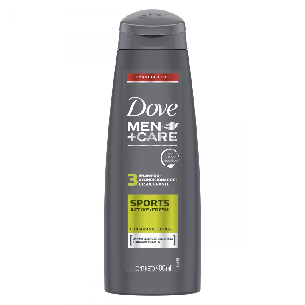 DOVE MEN SHA x400ml SPORTS 3 EN 1