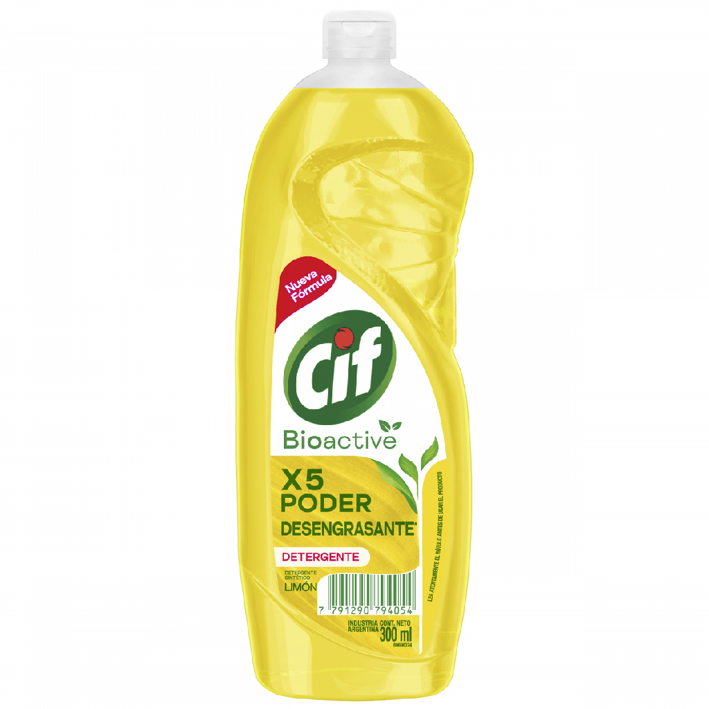 CIF DETERG x300ml LIMON BIOACT