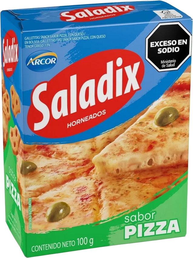 SALADIX GALLETA x100g PIZZA