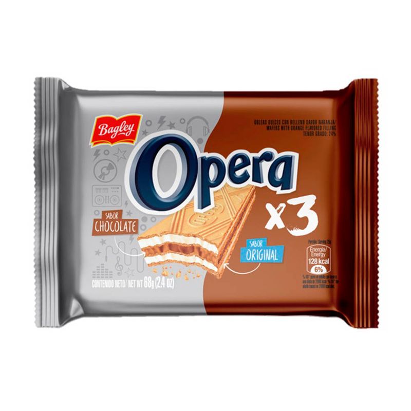 BAGLEY GALLETA OPERA x68g CHOCOLATE