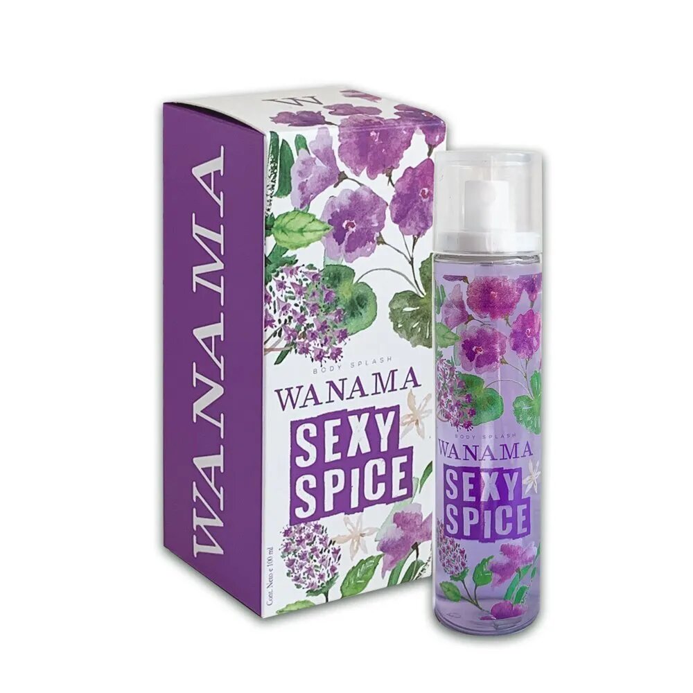 WANAMA BODY SPLASH x100ml SEXY SPICE