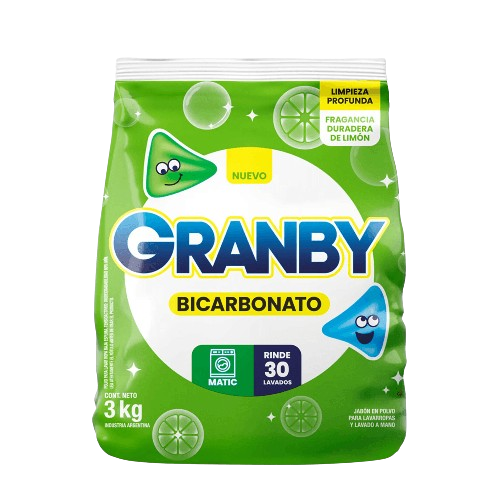 GRANBY JAB POLVO x3KG MATIC LIMON