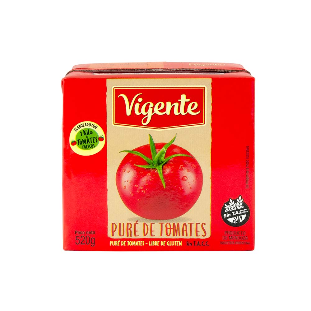 VIGENTE PURE TOMATE x520g