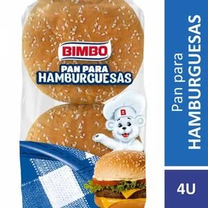 BIMBO HAMBURGUESA x240g LECHE