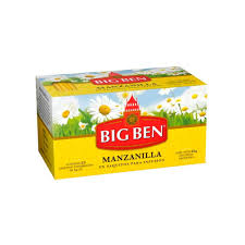 BIG BEN TE SAQUITO x25u MANZANILLA