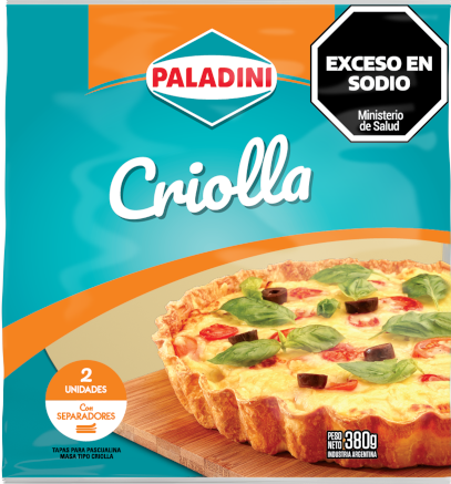 PALADINI PASCUALINA x380g CRIOLLA
