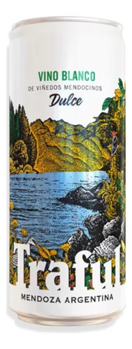TRAFUL VINO BLANCO x310ml LATA