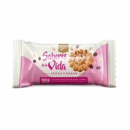 GAONA SAB DE LA VIDA x100g AVENA/PASAS
