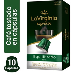 LA VIRGINIA CAPSULA 10x5.2g EQUIL