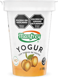 MANFREY YOGUR C/FRUTAS x150g DUR