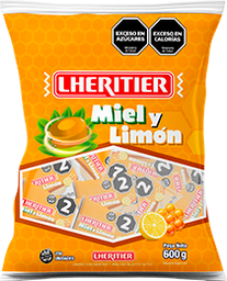 LHERITIER CARAMELOS x600g MIEL-LIM