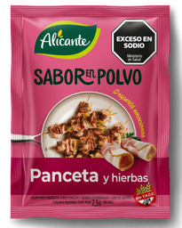 ALICANTE SABOR POLVO x7.5g PANCETA