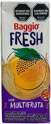 BAGGIO FRESH x200ml TETRA MULTIFRUTA