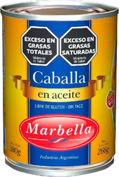 MARBELLA CABALLA x380g ACEITE