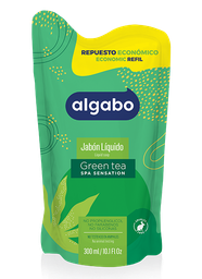 ALGABO JABON LIQ x300ml DP GREEN TEA