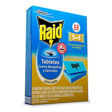 RAID TABLETAS REP x12u