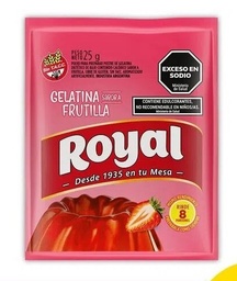 ROYAL GELATINA x25g FRUTILLA