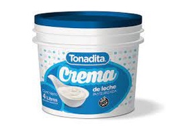 TONADITA CREMA LECHE x4L BALDE