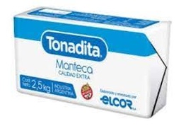 TONADITA MANTECA x2.5KG