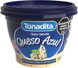 TONADITA QUESO UNT x190g QUESO AZUL