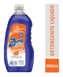 ZORRO JAB LIQUIDO x800ml BOT EVOL QUITAM