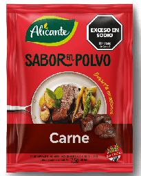 ALICANTE SABOR POLVO x7.5g CARNE