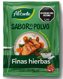 ALICANTE SABOR POLVO x7.5g FINAS-HIERBAS