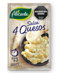 ALICANTE SALSA x37g 4 QUESOS