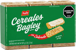 BAGLEY CEREALES SALVADO 3x169g