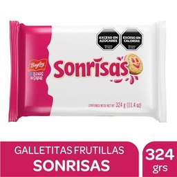 BAGLEY GALLETA SONRISAS x324g