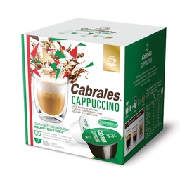CABRALES CAPSULA 6x24g CAPPUCCINO