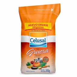 CELUSAL SAL GRUESA x500g PAQUETE