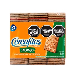 CEREALITAS GALLETA SALVADO x624g