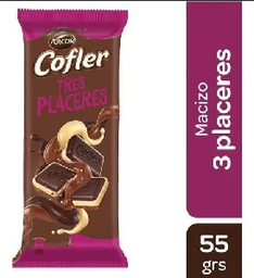 COFLER CHOCOLATE x55g TRES PLACERES