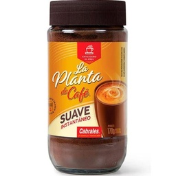 LA PLANTA DE CAFE SUAVE x170g FRASCO