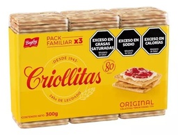CRIOLLITAS GALLETA 3x100g