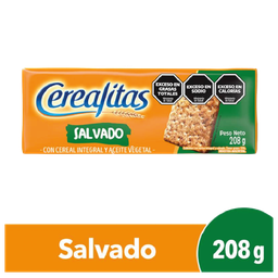 CEREALITAS GALLETA x208g SALVADO